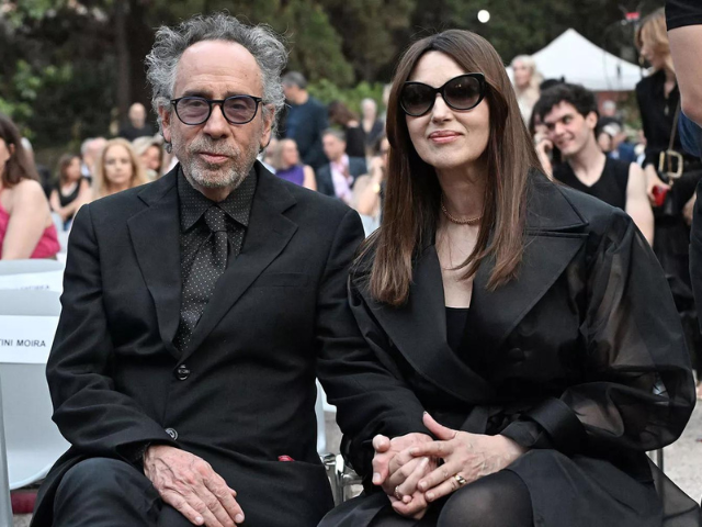 Tim Burton e Monica Bellucci si separano: la coppia si dice addio dopo due anni