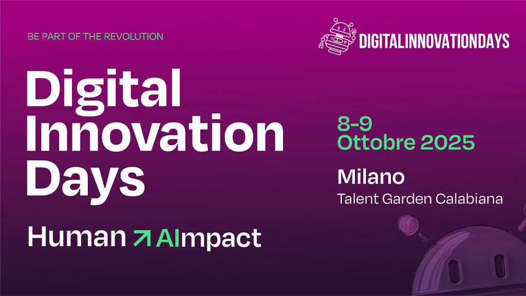 Digital Innovation Days 2025: l’appuntamento con l’innovazione torna a Milano l’8 e il 9 ottobre
