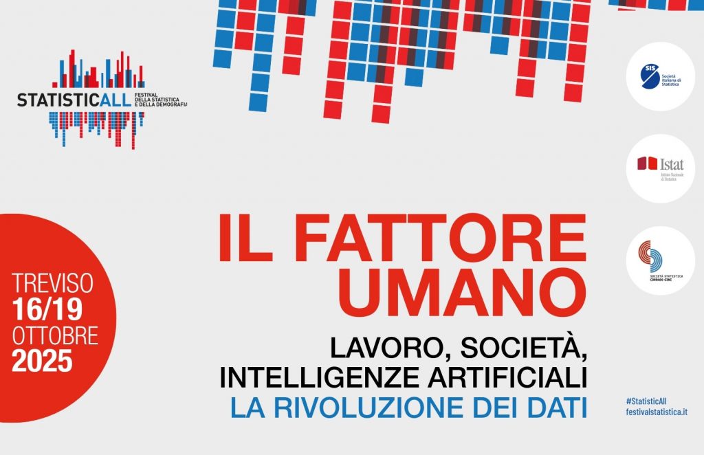 A Treviso dal 16 al 19 ottobre torna StatisticAll, il Festival della Statistica e della Demografia