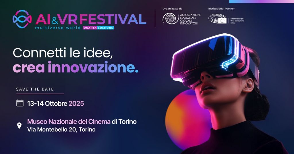 Torino capitale dell’intelligenza artificiale: arriva la IV edizione dell’AI & VR Festival Multiverse World