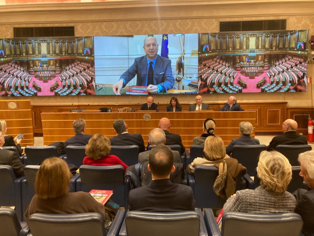Il 27 gennaio 2026, nella cornice solenne del Senato della Repubblica, si è svolta la presentazione del volume