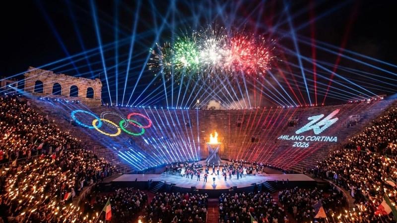 Chiusura Olimpiadi Milano Cortina 2026 all’Arena di Verona: la bellezza del prestigio italiano che si fa concretezza