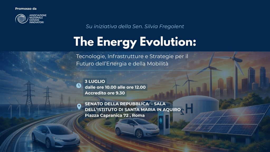 Energia e mobilità, ANGI porta al Senato il confronto su tecnologie e infrastrutture per la transizione sostenibile 