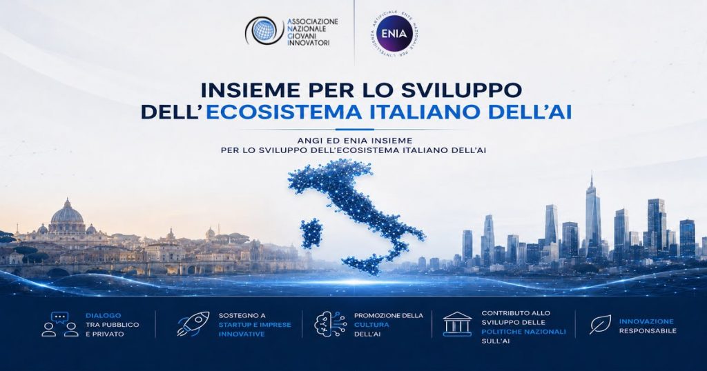 Patto per l’Intelligenza Artificiale: ANGI ed ENIA insieme per lo sviluppo dell’ecosistema italiano