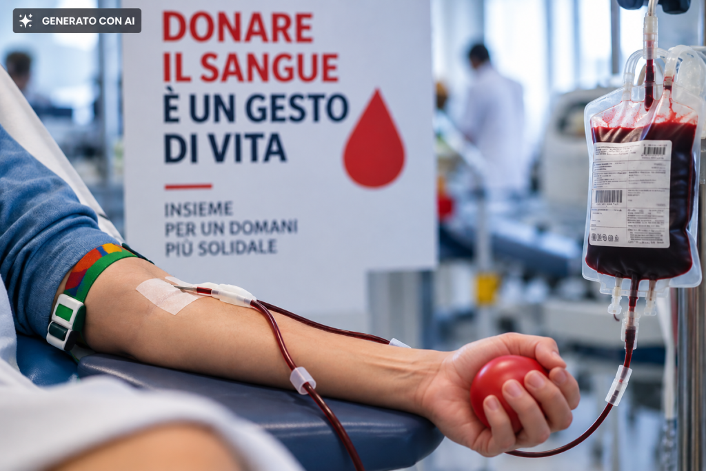 Caldo record, calano le donazioni di sangue in Italia: 2.100 sacche in meno