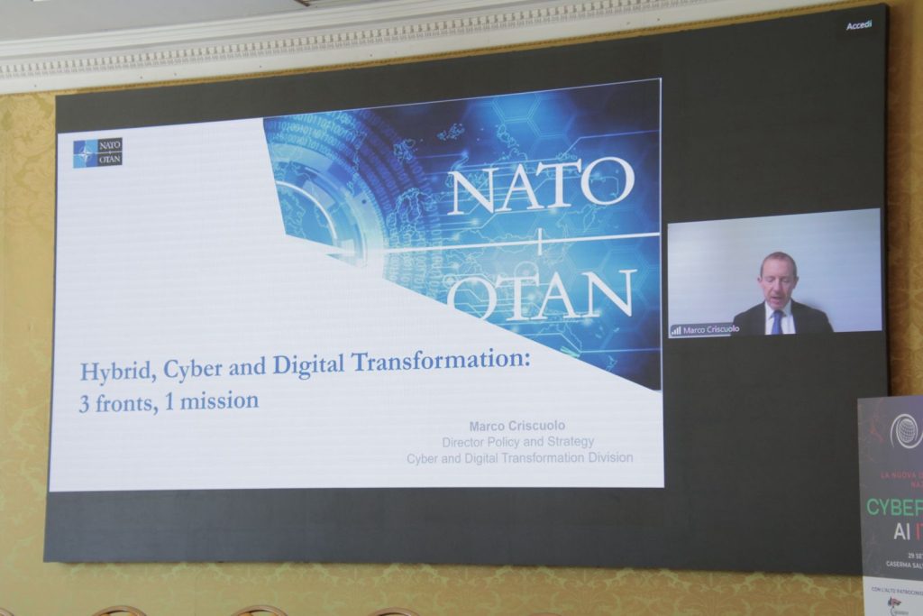 CyberShield AI Italia, Criscuolo (NATO): «Le minacce ibride restano sotto la soglia dell’attacco, ma possono avere effetti strategici»