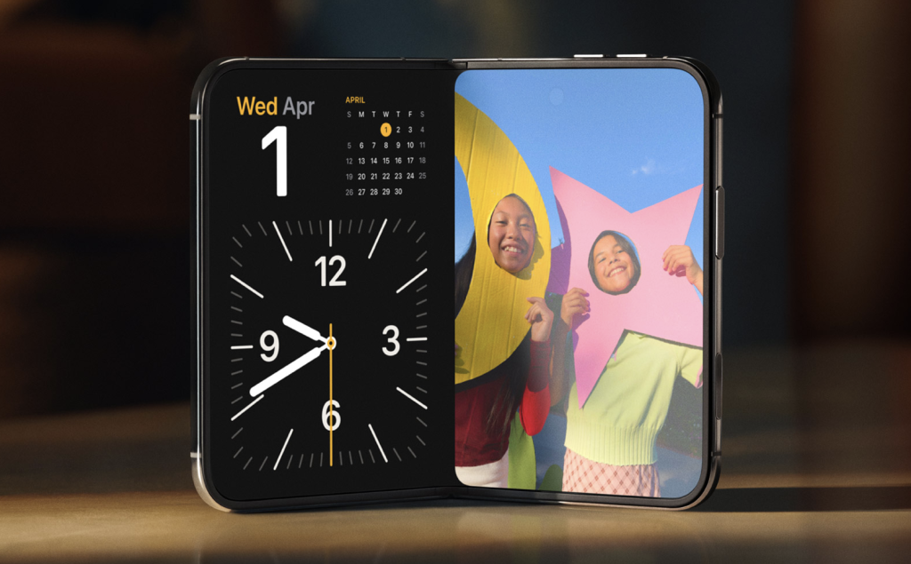 Apple presenta iPhone Duo, il primo iPhone pieghevole: display da 7,6 pollici e chip A20 Pro