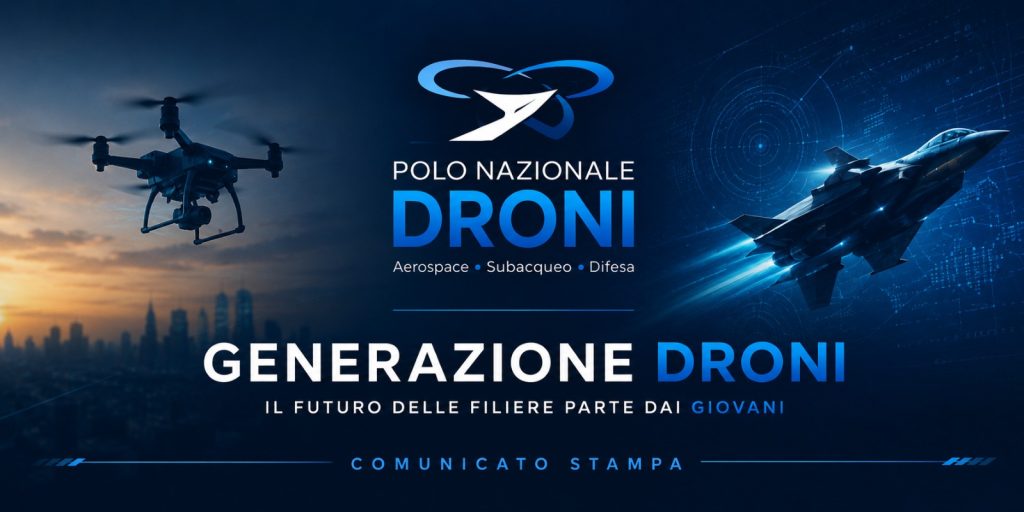 Polo Nazionale Droni, nasce “Generazione Droni”: al presidente ANGI Gabriele Ferrieri il coordinamento del progetto