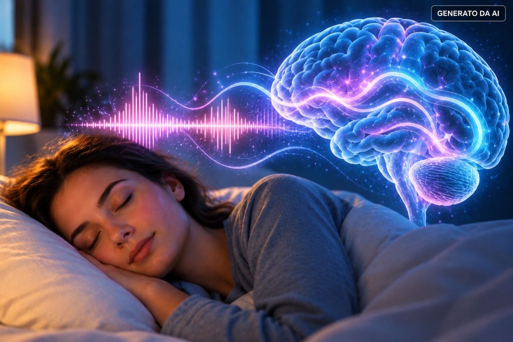 Rumore rosa durante il sonno: lo studio del MIT sulla “pulizia” del cervello