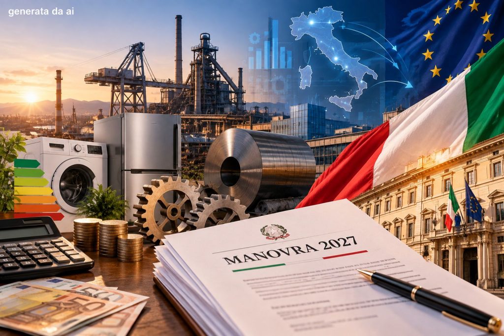 Manovra 2027, dagli incentivi alle imprese al bonus elettrodomestici: le misure allo studio del governo
